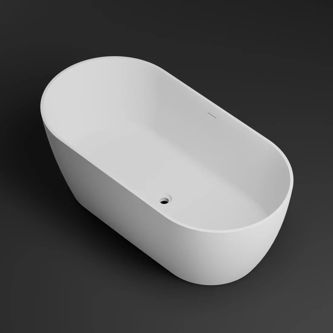 59" PM Calma Freestanding Tub