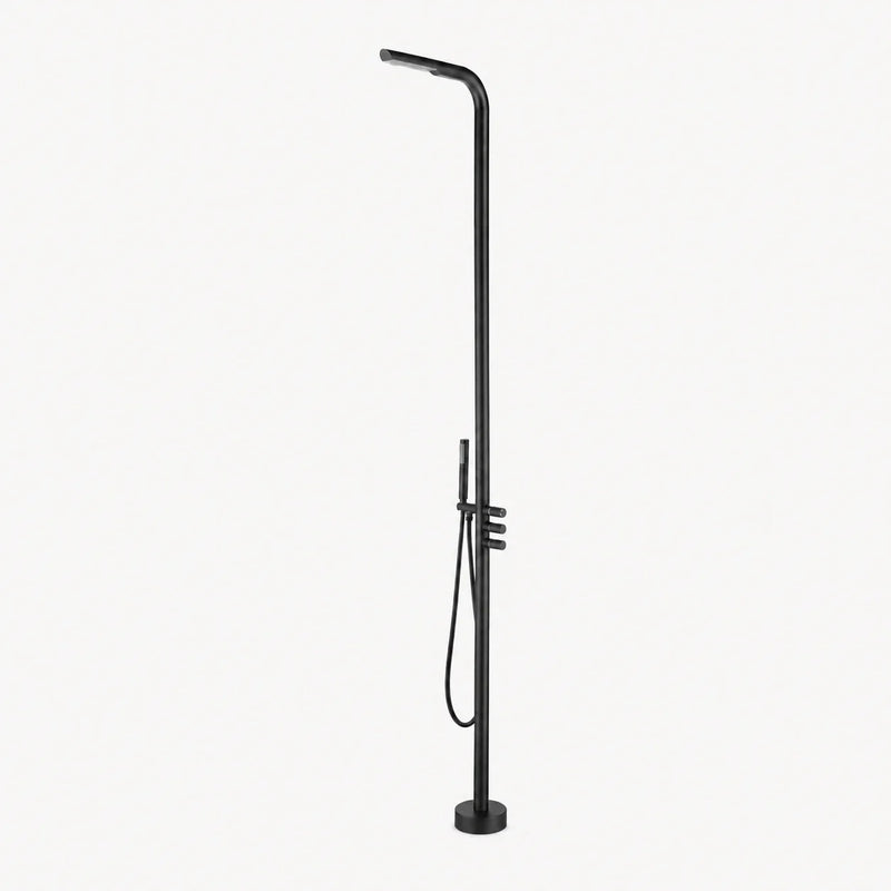 Julien Outdoor Shower · Matte Black