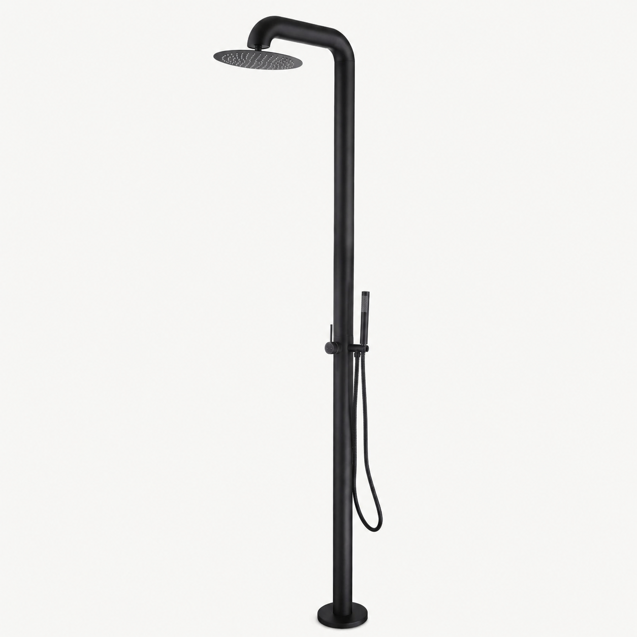 Aurelia Outdoor Shower · Matte Black