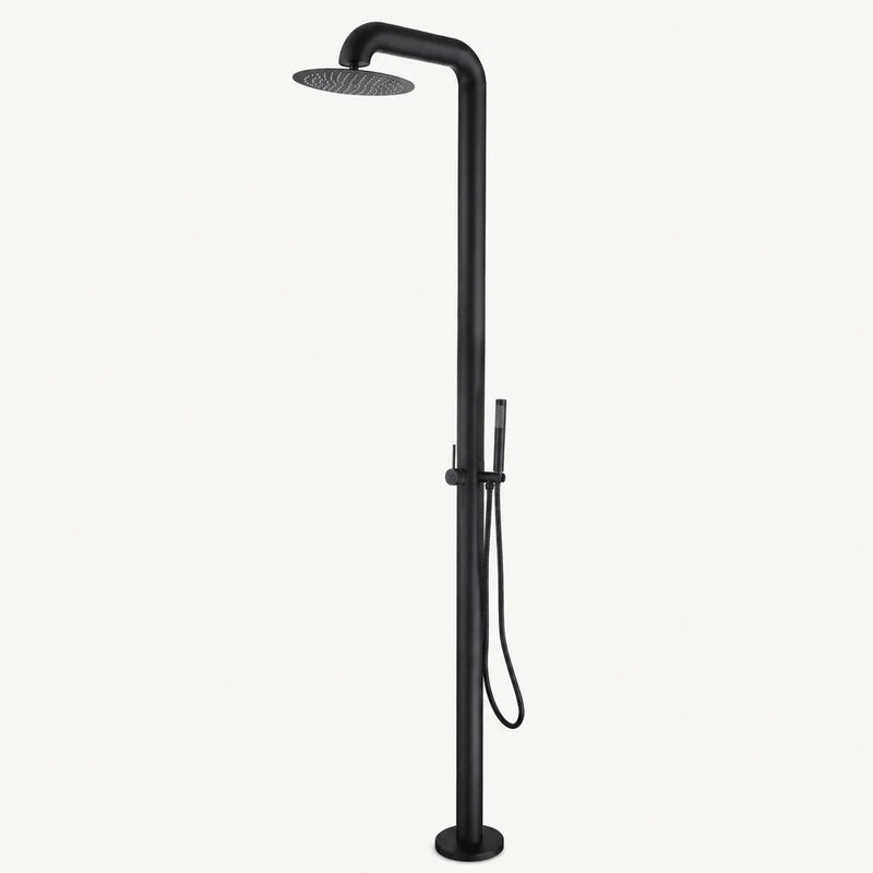 Aurelia Outdoor Shower · Matte Black