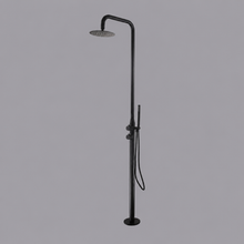 Coast Freestanding Outdoor Shower -Matte Black