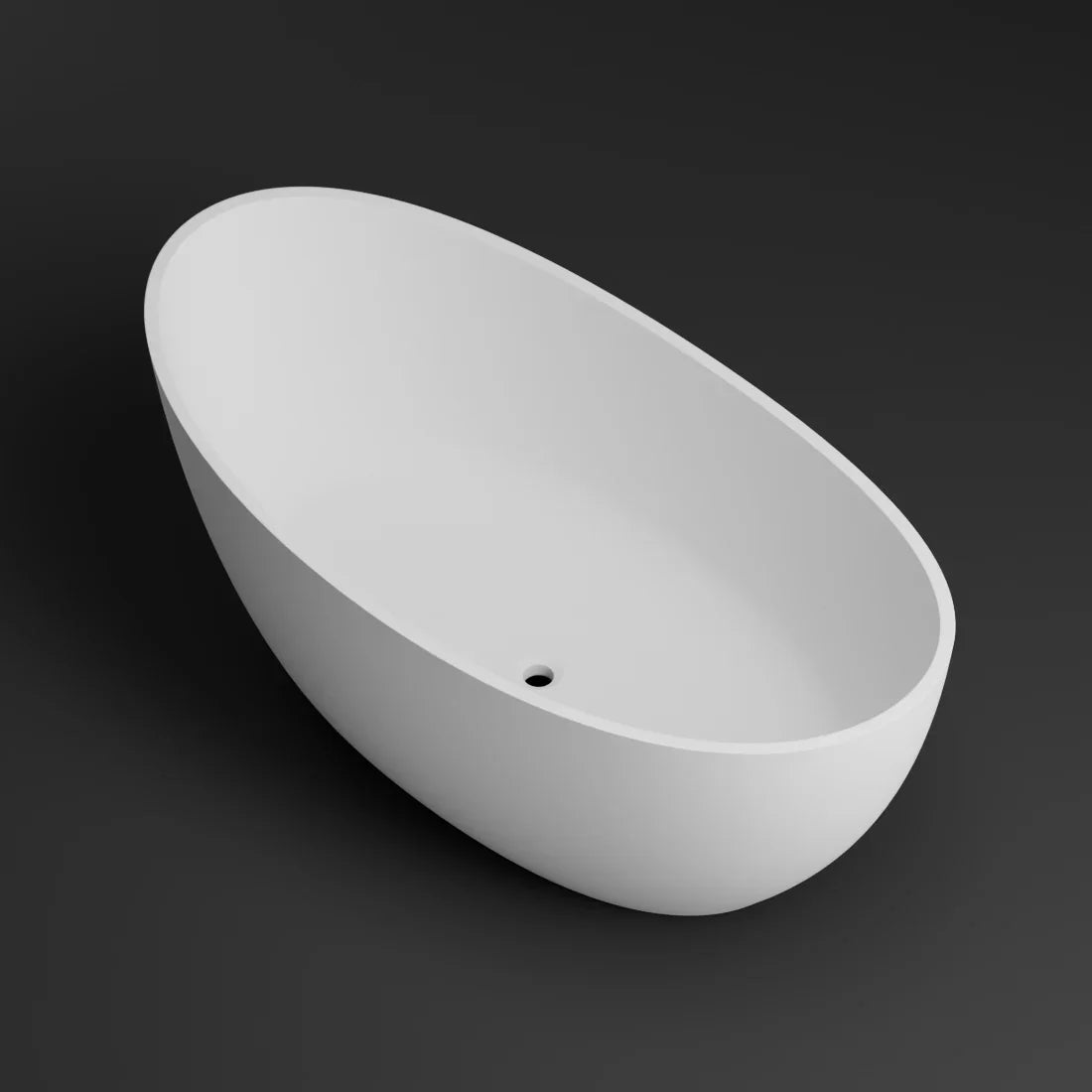 61" PM Zephyr Freestanding Tub