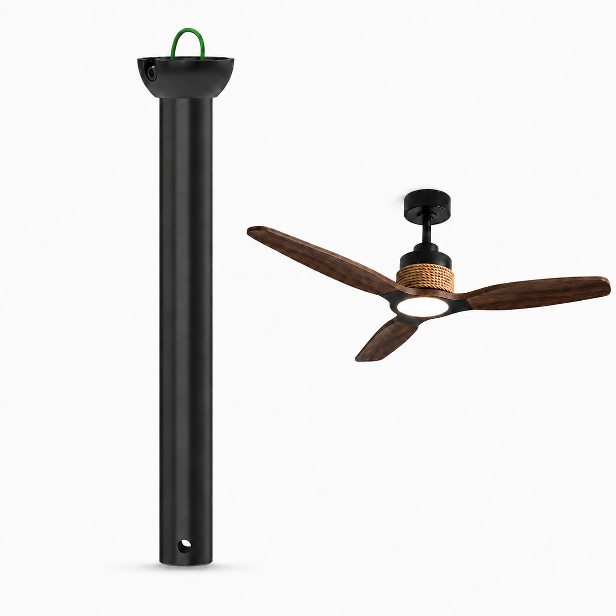 PM Ceiling Fan Golden DownRod – Specially Made for the Louise Series