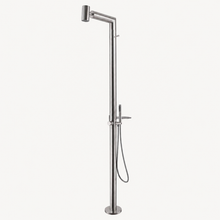 Noelle Outdoor Shower · Brushed Silver