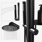 Liora Outdoor Shower · Matte Black