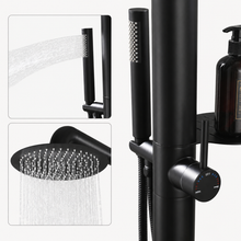 Liora Outdoor Shower · Matte Black