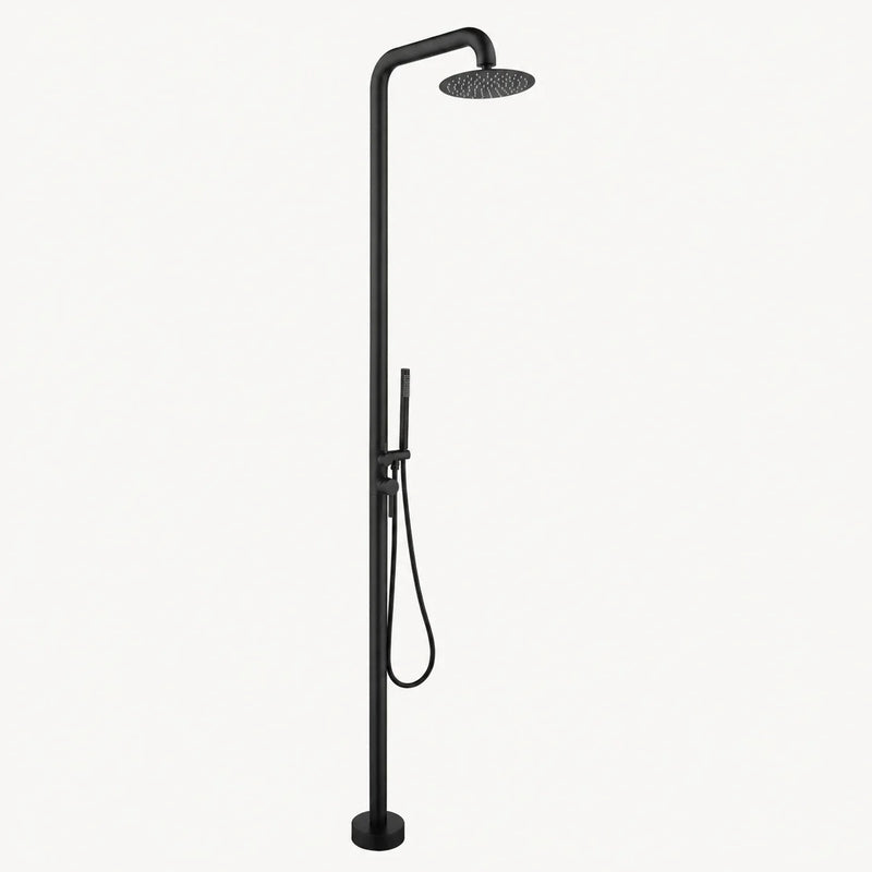 Marina Outdoor Shower · Matte Black
