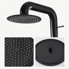 Emery Outdoor Shower · Matte Black