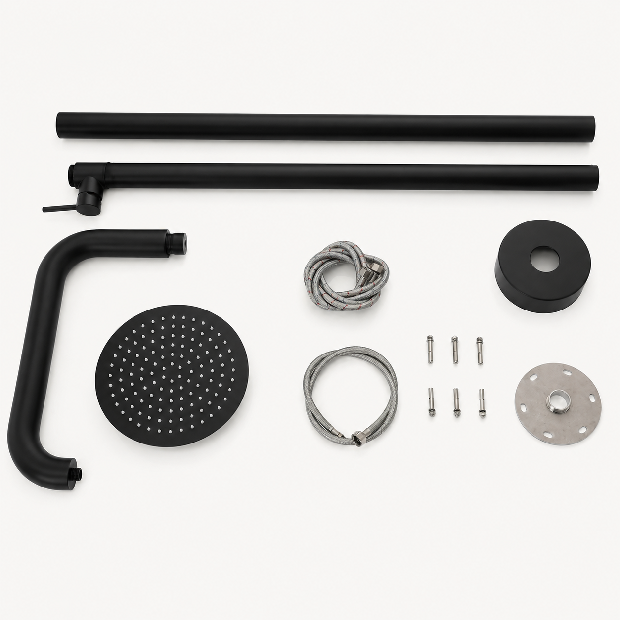 Valerie Outdoor Shower · Matte Black