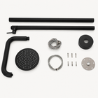 Valerie Outdoor Shower · Matte Black