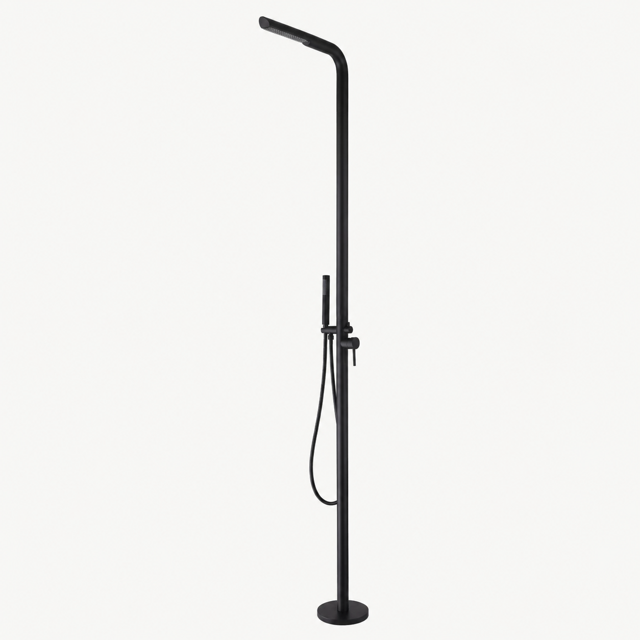 Leona Outdoor Shower · Matte Black