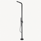 Leona Outdoor Shower · Matte Black