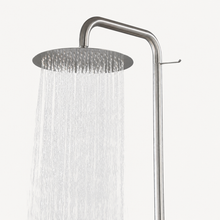 Rowan Outdoor Shower · Brushed Silver