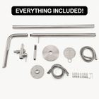 Avery Outdoor Shower · Brushed Silver