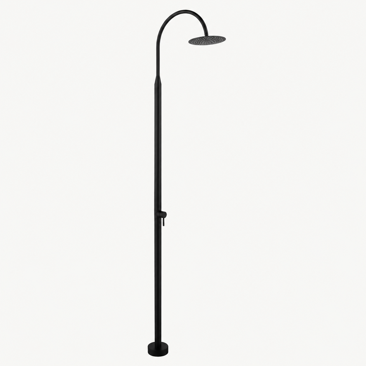 Dahlia Outdoor Shower · Matte Black
