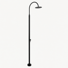 Dahlia Outdoor Shower · Matte Black