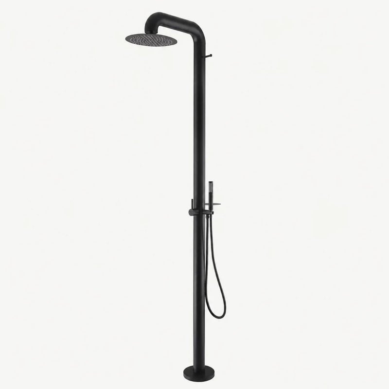 Arden Outdoor Shower · Matte Black