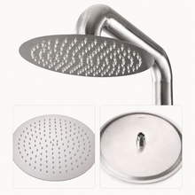 Alora Outdoor Shower · Brushed Silver