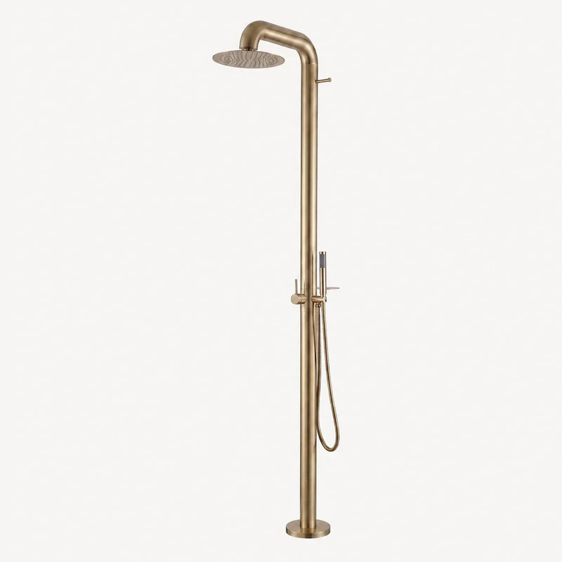 Arden Outdoor Shower · Brushed Gold