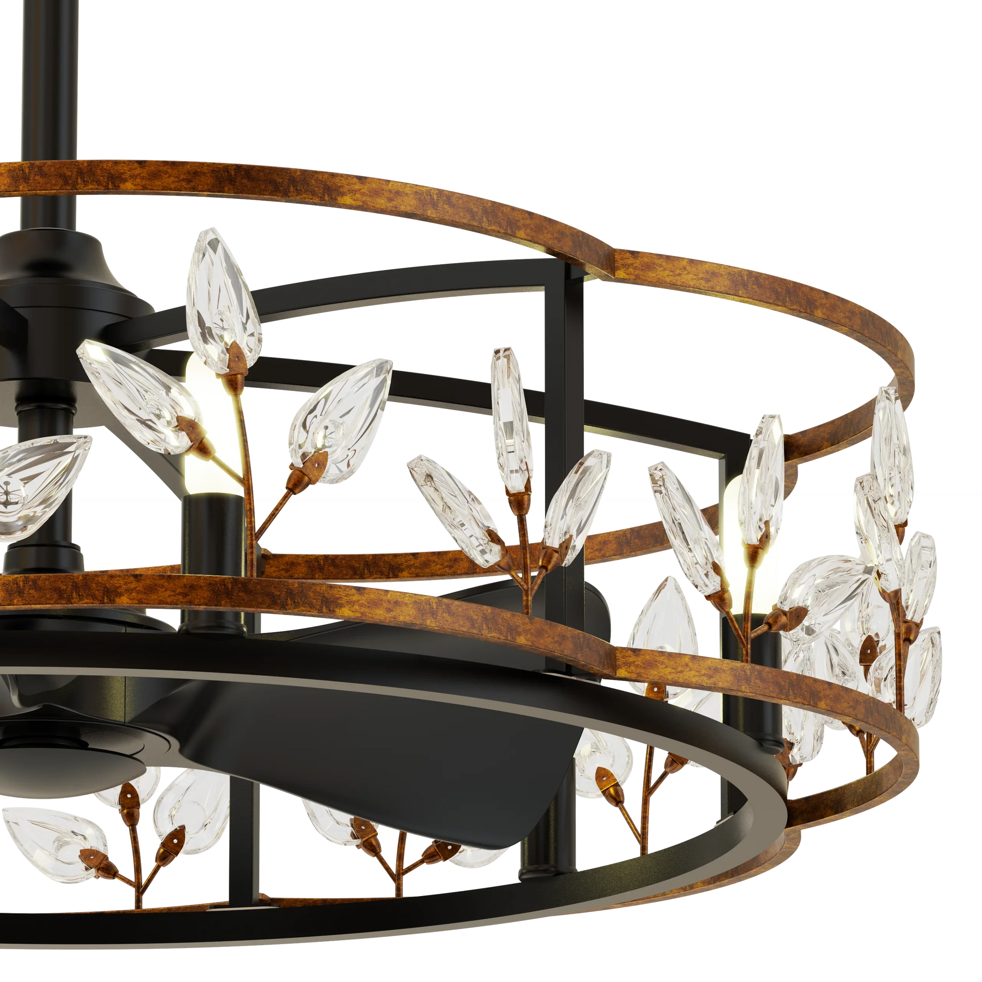 Terrarock 34" LED Fandelier
