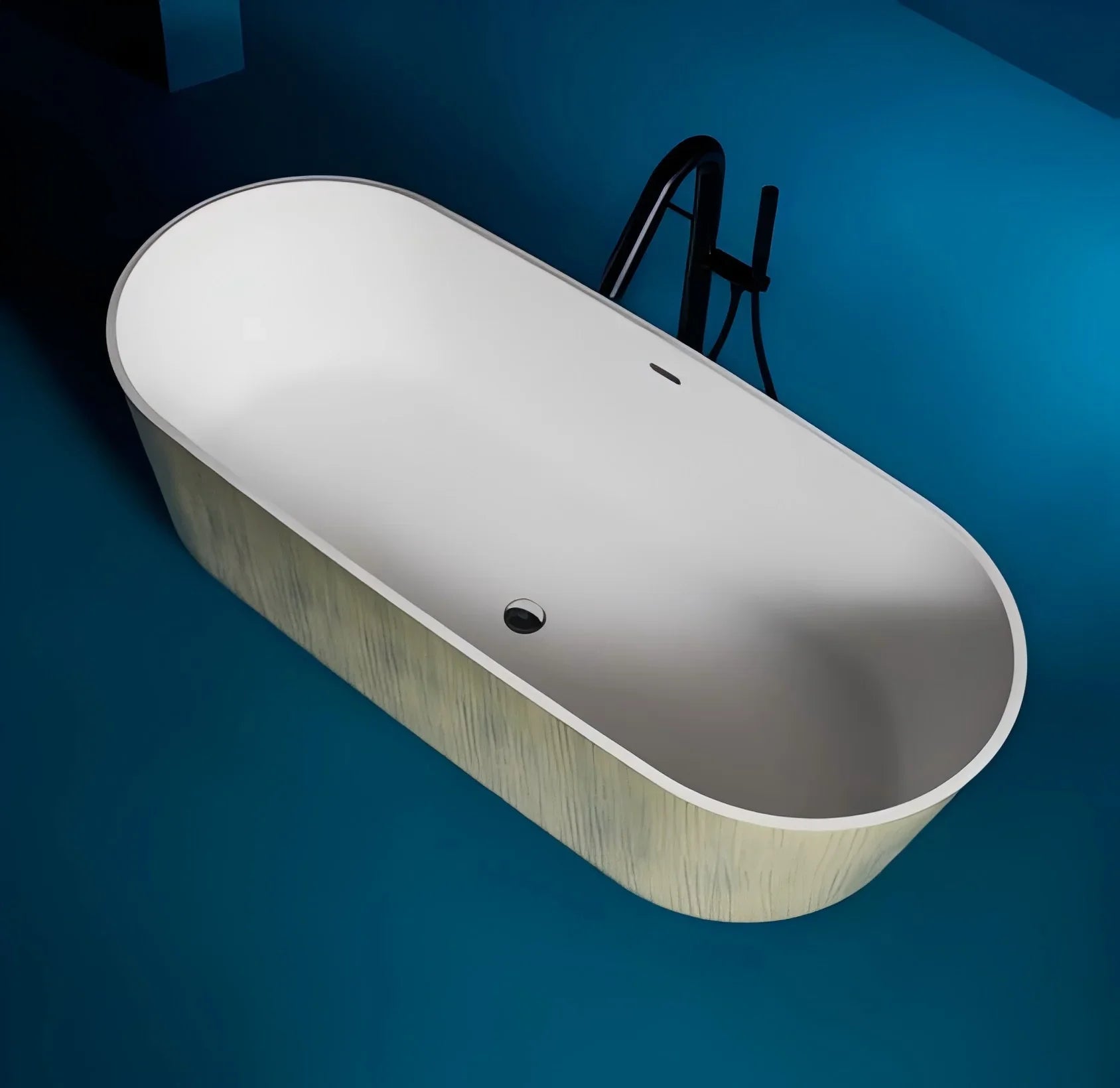 71" PM Oros Freestanding Tub