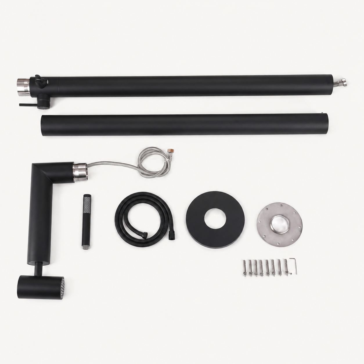 Freya Outdoor Shower · Matte Black