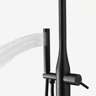 Elias Outdoor Shower · Matte Black