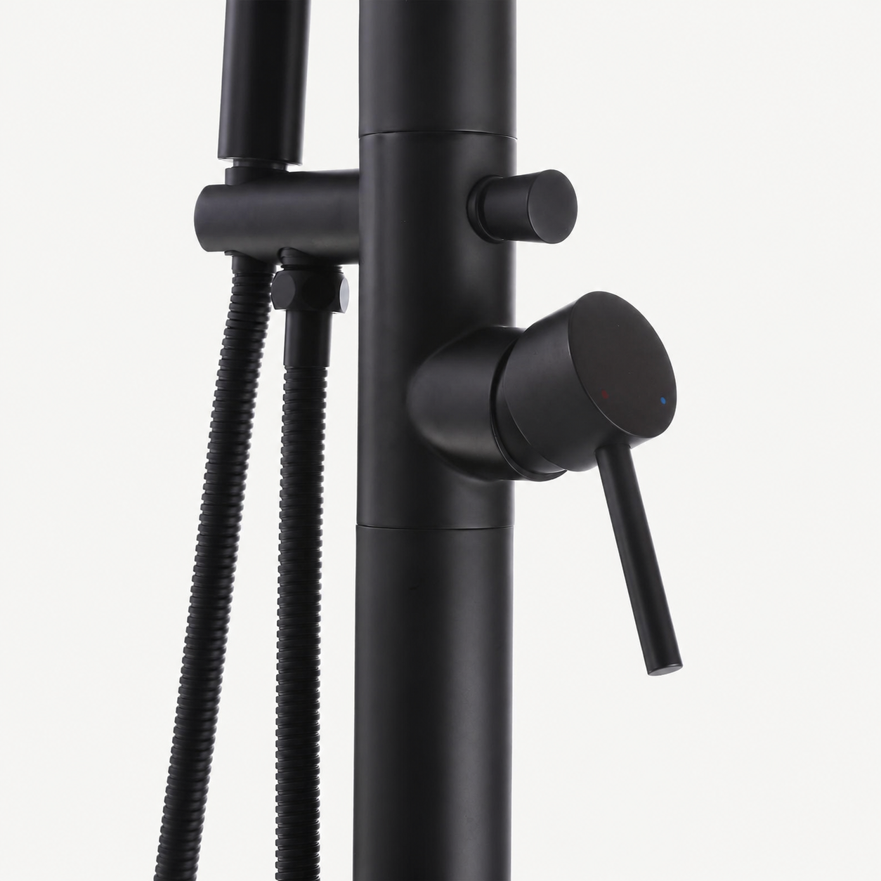 Maya Outdoor Shower · Matte Black