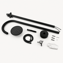 Mila Outdoor Shower · Matte Black