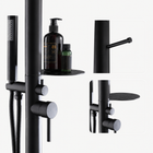 Lennox Outdoor Shower · Matte Black
