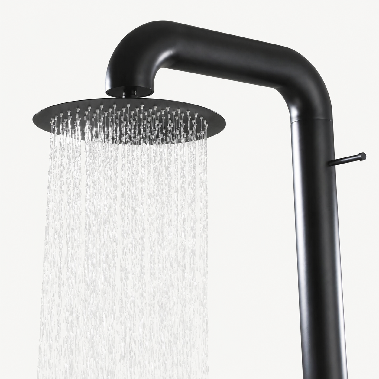 Emery Outdoor Shower · Matte Black