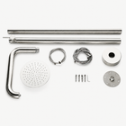 Serena Outdoor Shower · Brushed Silver