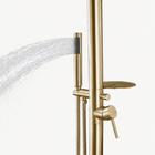 Nolan Outdoor Shower · Brushed Gold