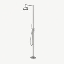 Amara Outdoor Shower · Brushed Silver