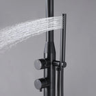 Coast Freestanding Outdoor Shower -Matte Black