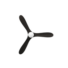 Sylvie 48" Solid Wood Ceiling Fan with Light · Charcoal & Matte Black
