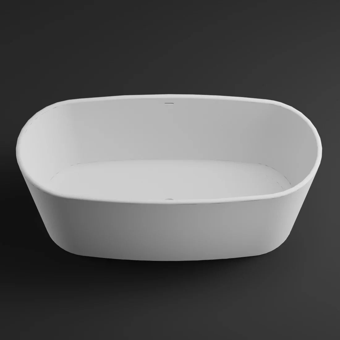 61" PM Aria Freestanding Tub