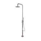Coast Freestanding Outdoor Shower - Brushed