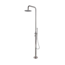 Coast Freestanding Outdoor Shower - Brushed
