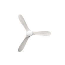 Sylvie 48" Solid Wood Ceiling Fan with Light · Whitewashed & Matte White