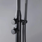 Coast Freestanding Outdoor Shower -Matte Black