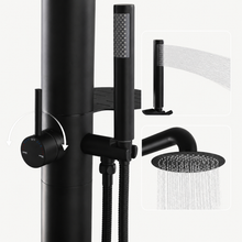 Arden Outdoor Shower · Matte Black