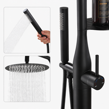 Camille Outdoor Shower · Matte Black