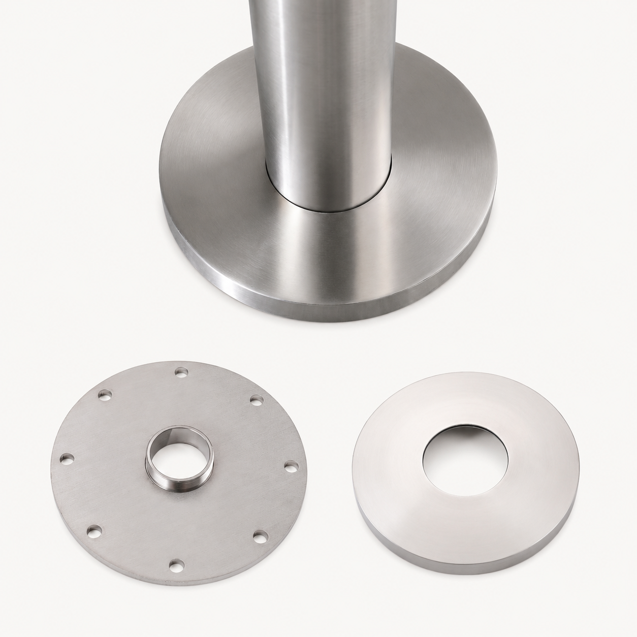 Alora Outdoor Shower · Brushed Silver