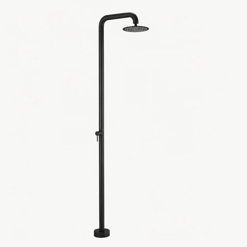 Valerie Outdoor Shower · Matte Black