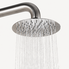 Elise Outdoor Shower · Brushed Silver