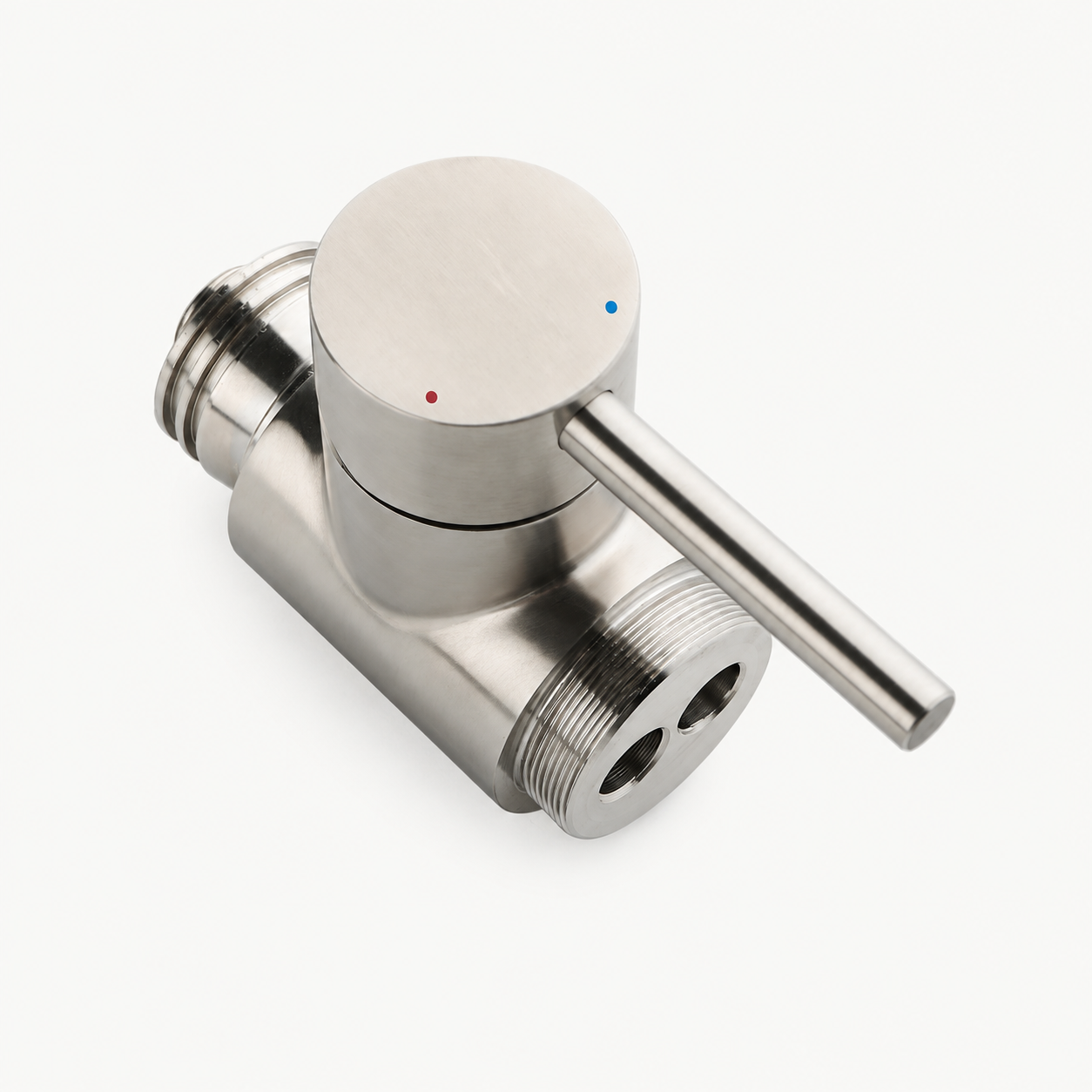 Celeste Outdoor Shower · Brushed Silver