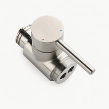 Celeste Outdoor Shower · Brushed Silver