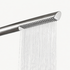 Sienna Outdoor Shower · Brushed Silver