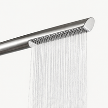Sienna Outdoor Shower · Brushed Silver